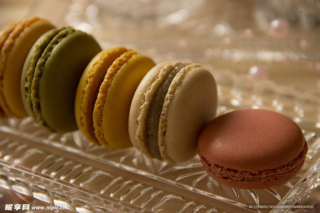 美味的马克龙图片