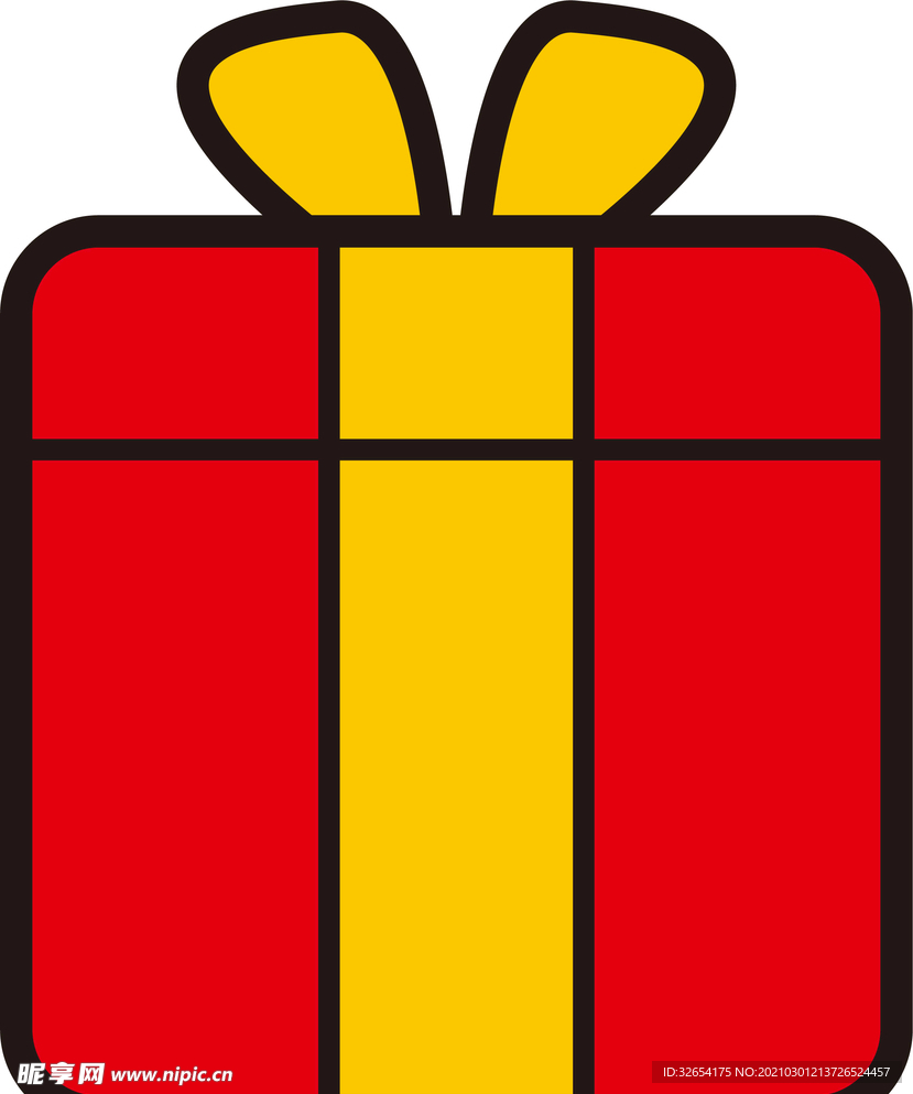 礼物盒矢量插画