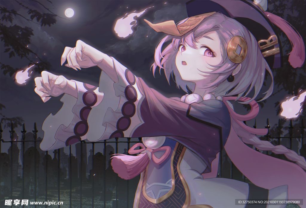 原神 美女 动漫 壁纸 胡桃