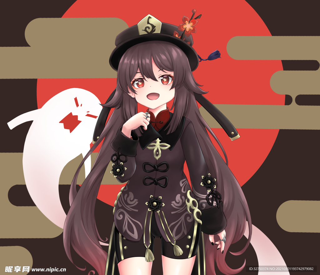 原神 美女 动漫 壁纸 胡桃