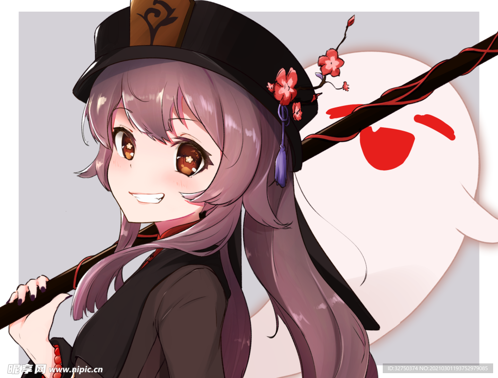 原神 美女 动漫 壁纸 胡桃