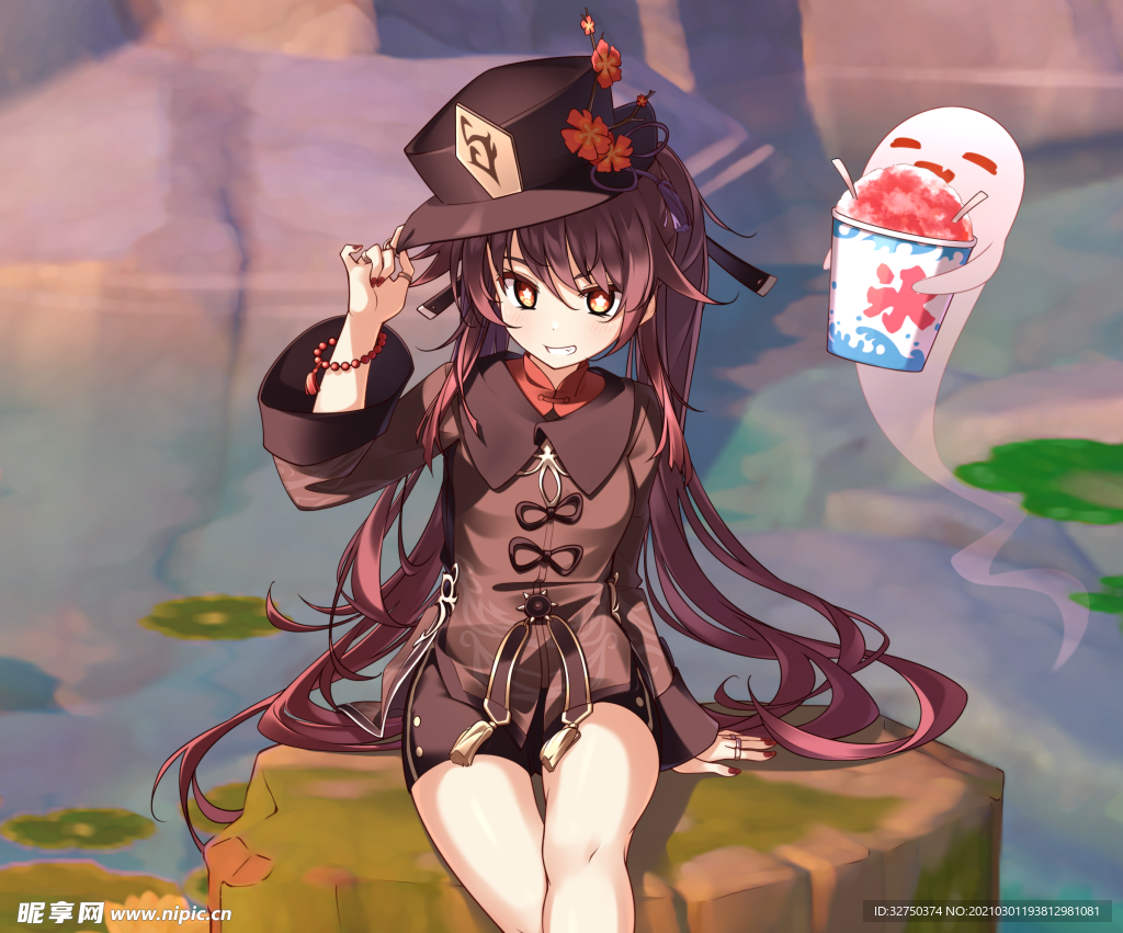 原神 美女 动漫 壁纸 胡桃