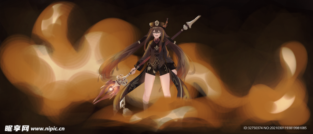 原神 美女 动漫 壁纸 胡桃