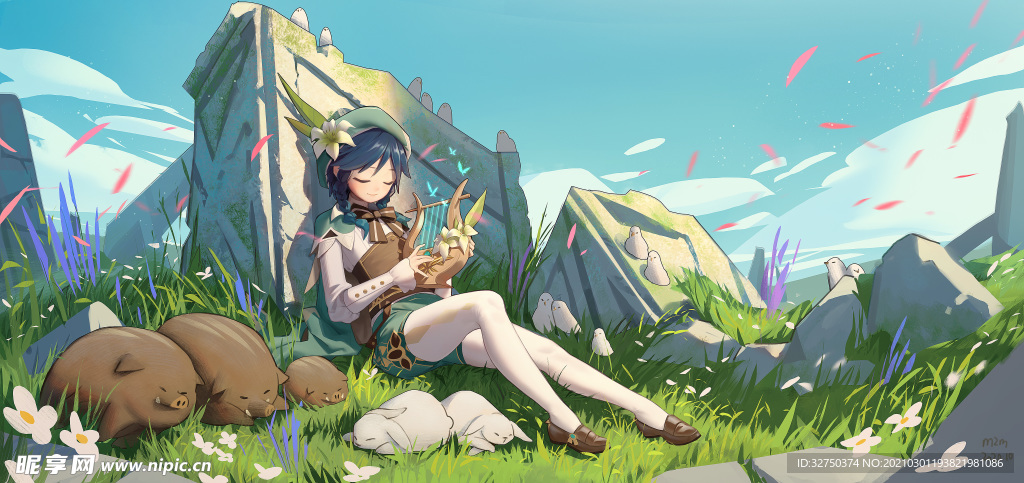 原神 美女 动漫 壁纸 胡桃