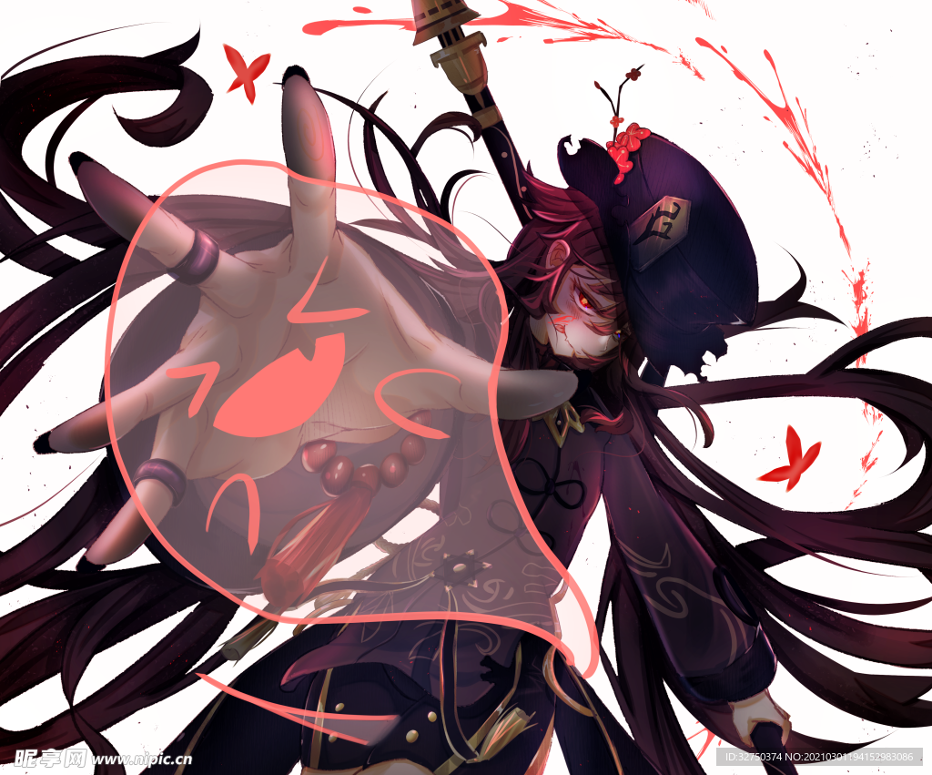 原神 美女 动漫 壁纸 胡桃