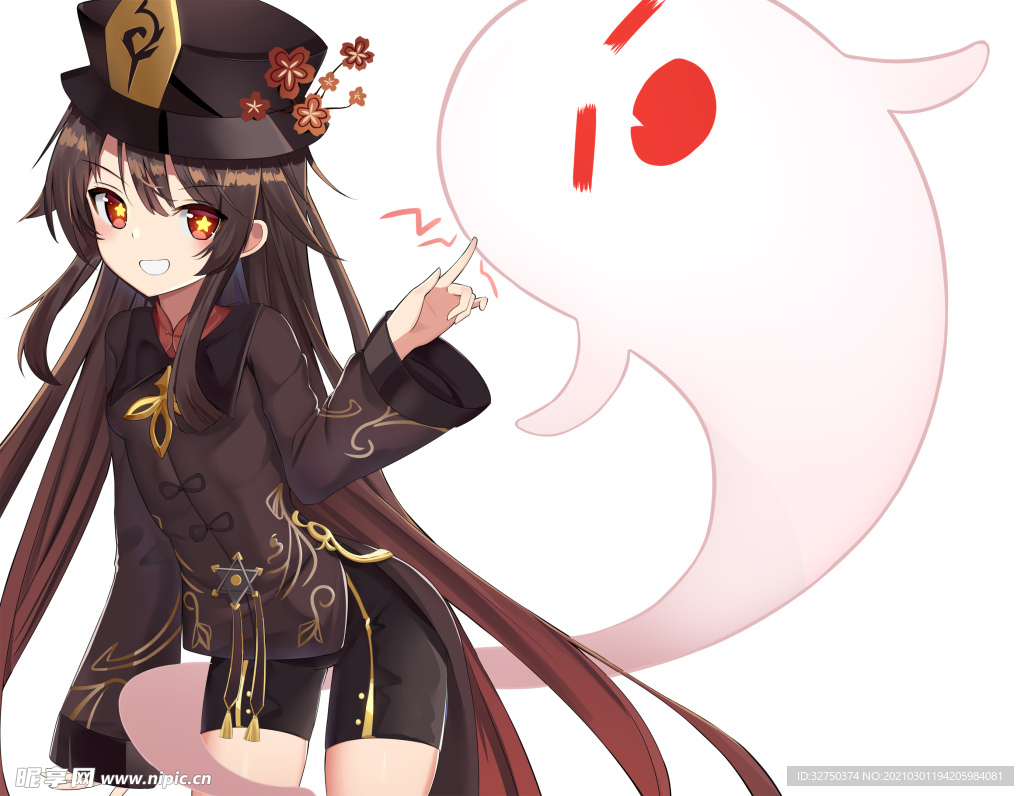 原神 美女 动漫 壁纸 胡桃