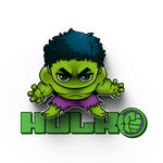 复仇者联盟卡通绿巨人