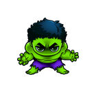 复仇者联盟卡通绿巨人