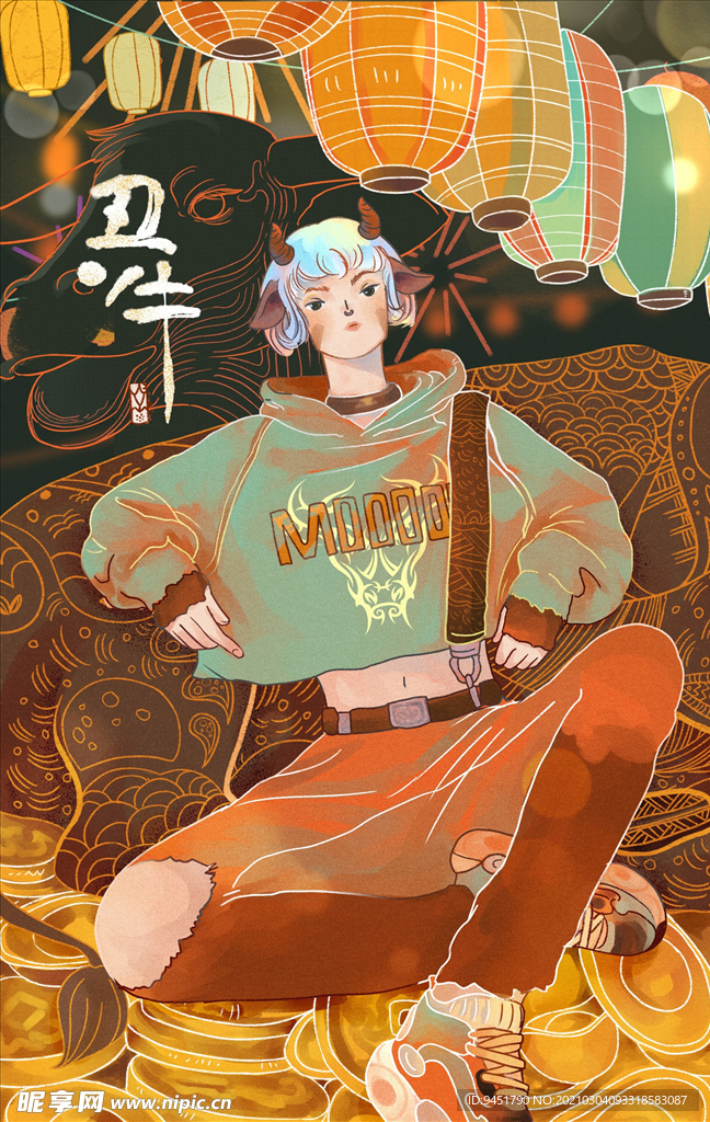 牛年插画