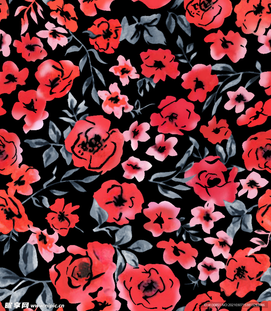 大牌 数码印花 面料设计 字母