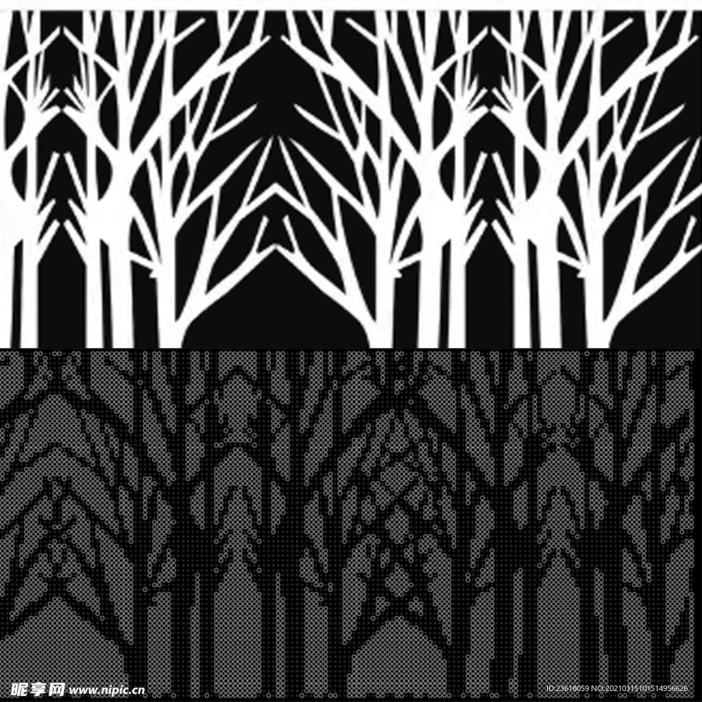 铝板树大小冲孔