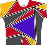 大牌英文 数码印花 女装印花