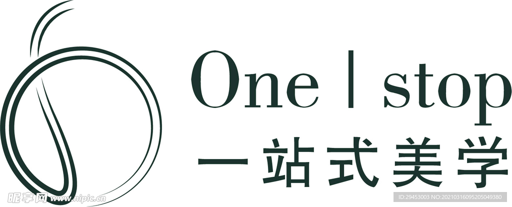 logo 标志 美容 O S