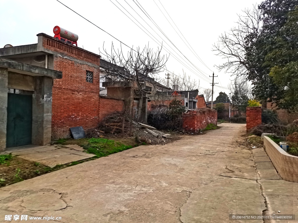 乡村街道风景