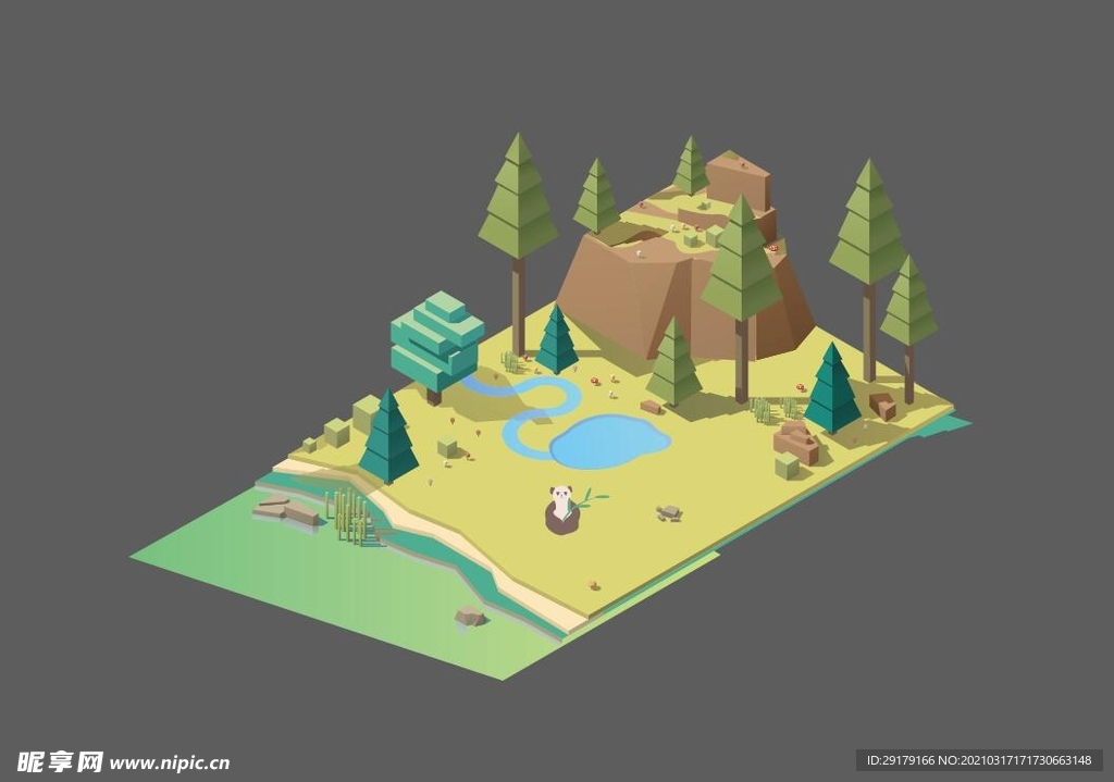 陕西秦岭手绘漫画