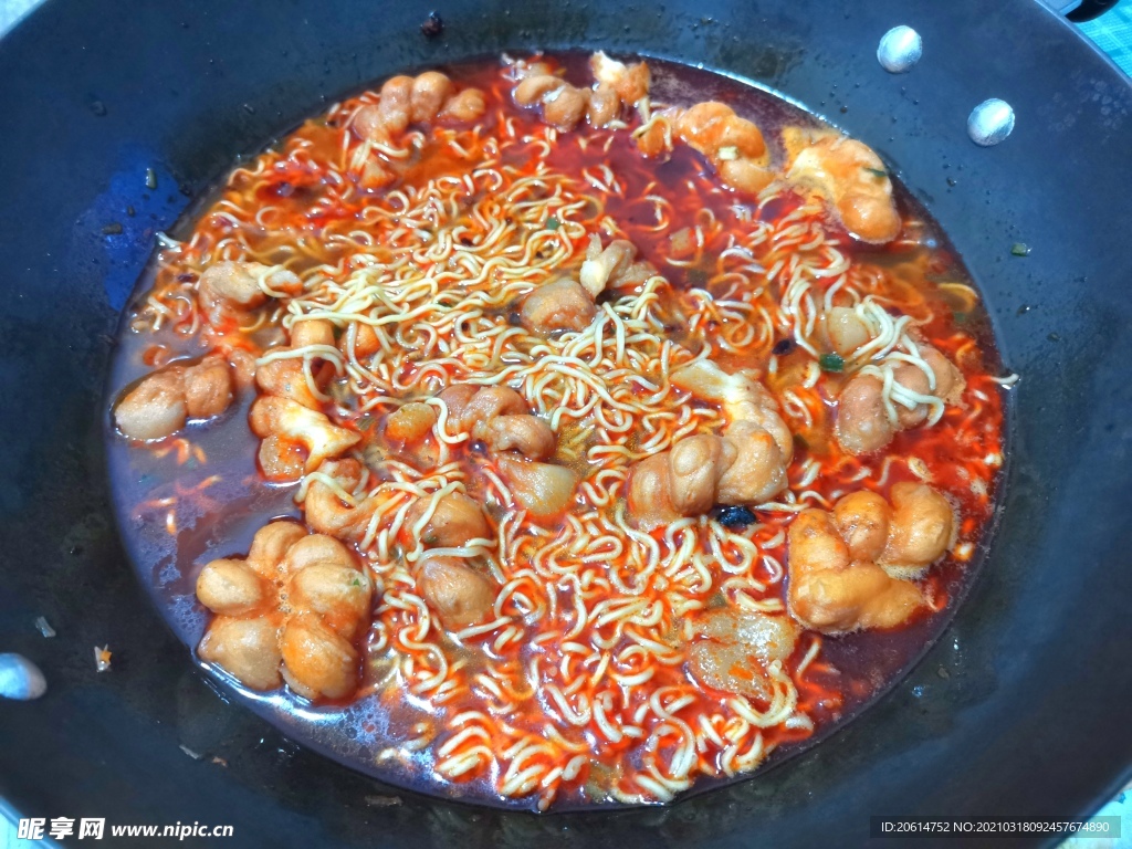 诱人的泡面美食