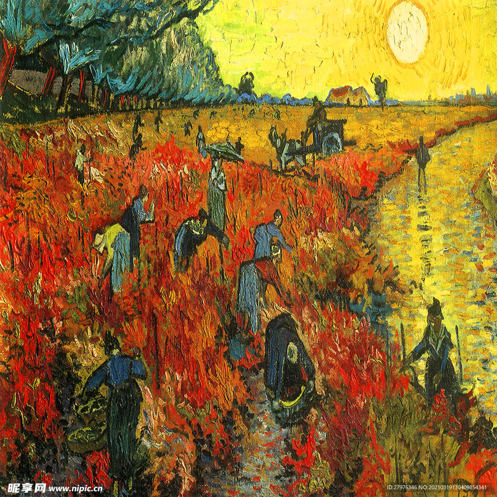 油墨 梵高作品