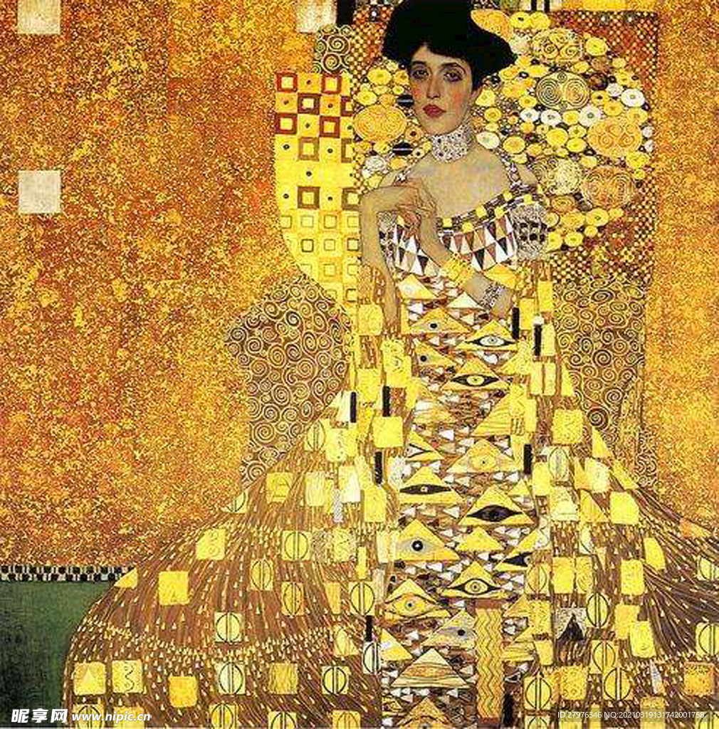 克里姆特奥地利  油墨