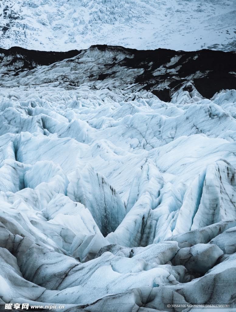 冰山雪山自然生态背景素材