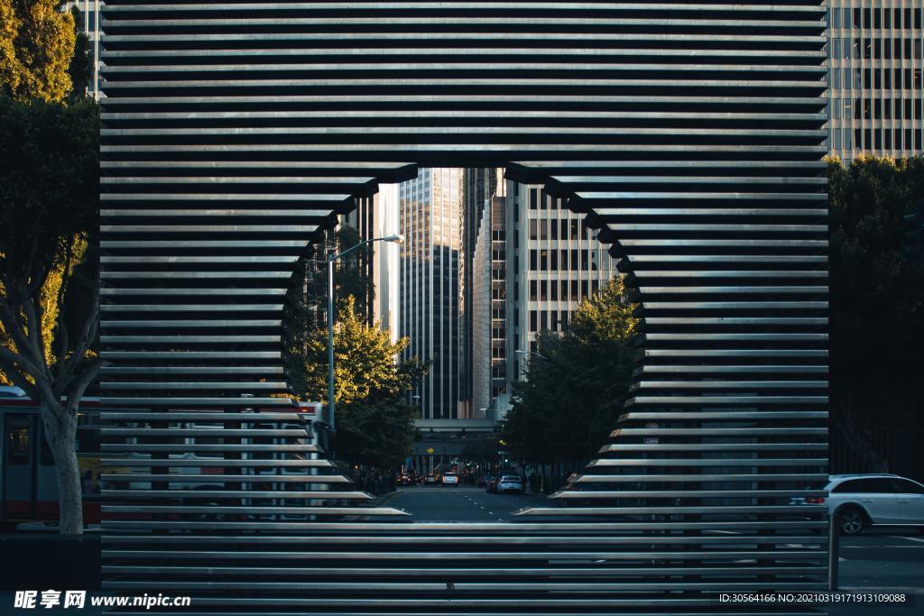 城市建筑大楼高楼背景素材