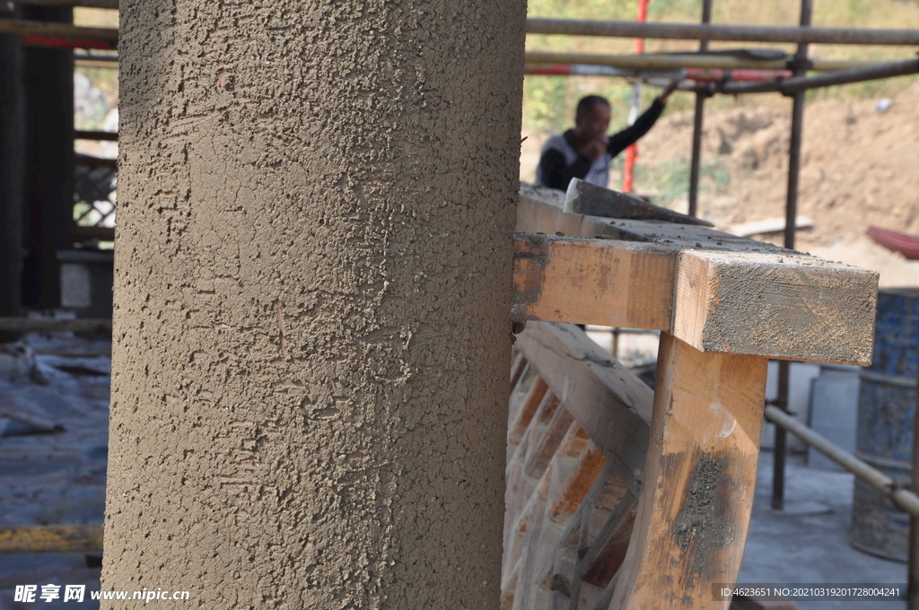 古建筑地仗施工工序