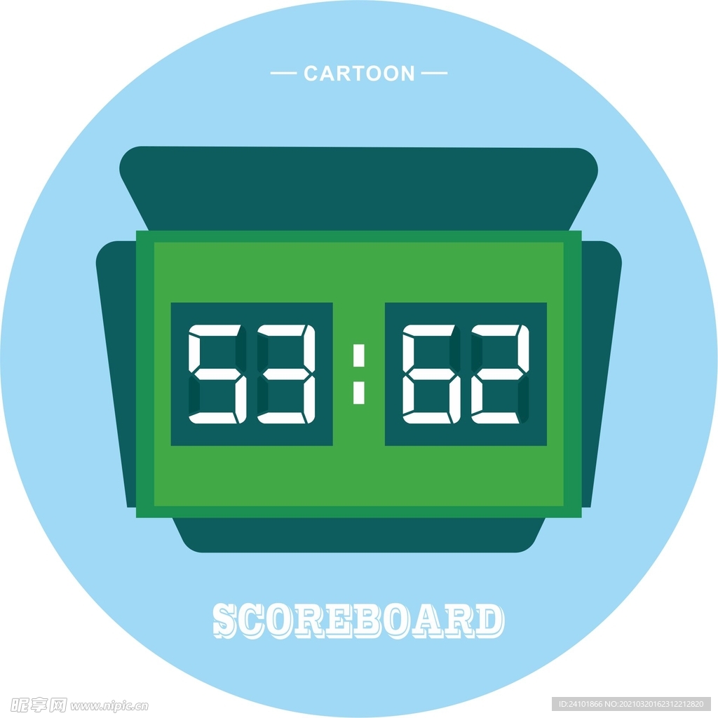 体育比赛记分牌