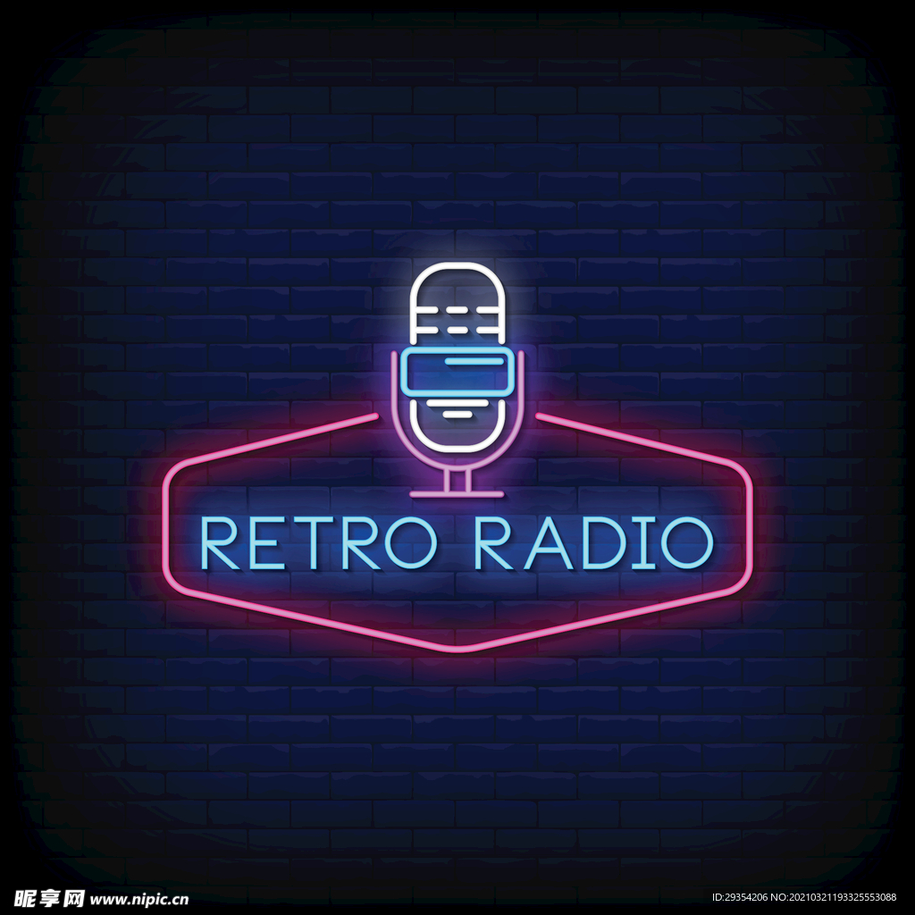 商业娱乐霓虹灯LOGO图片