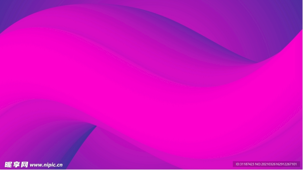 紫色渐变流体弯曲背景
