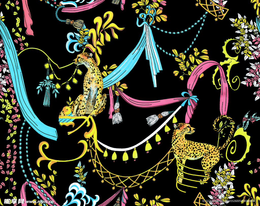 大牌 豹子 链条