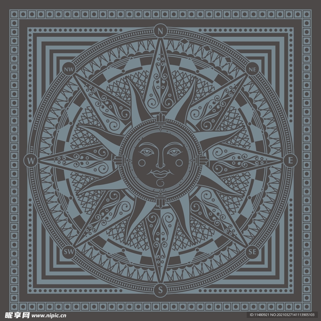 太阳神几何图形