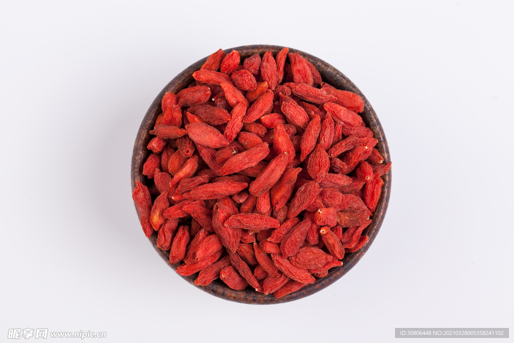 枸杞干煮汤食材高清摄影大图