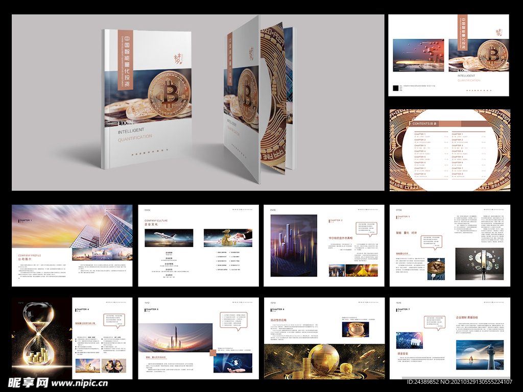 高端大气画册设计