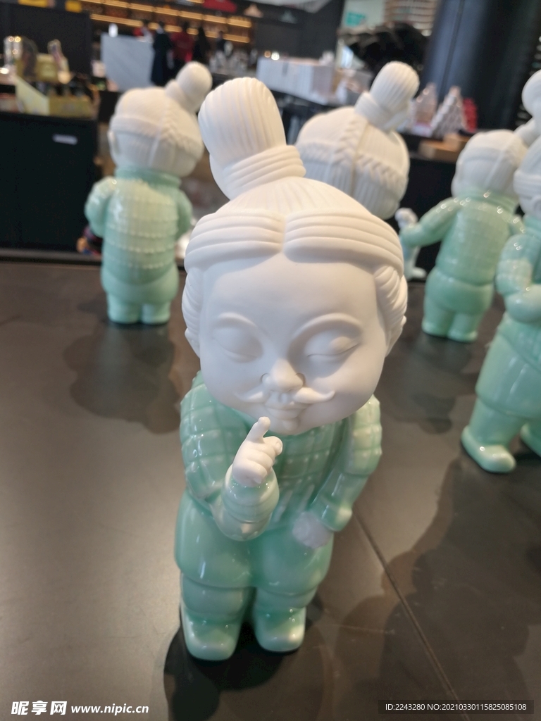 卡通兵马俑 寻秦记 可爱的秦俑