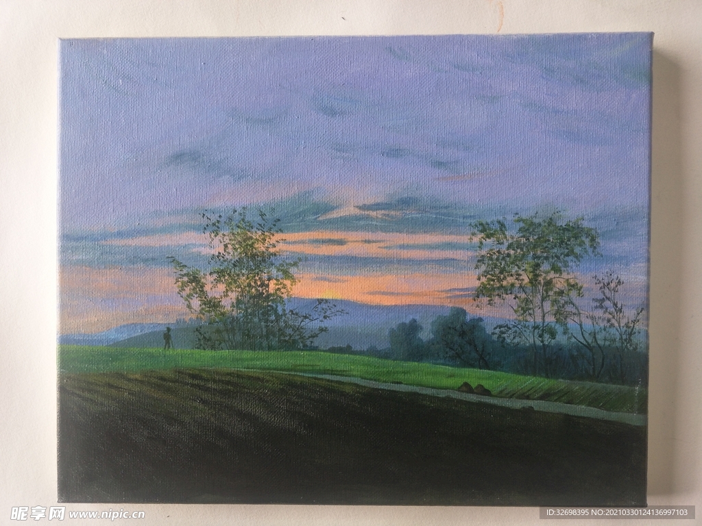 陈道华风景油画