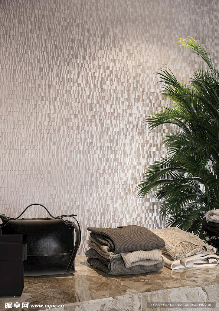 现代意式 瓷砖岩板效果图