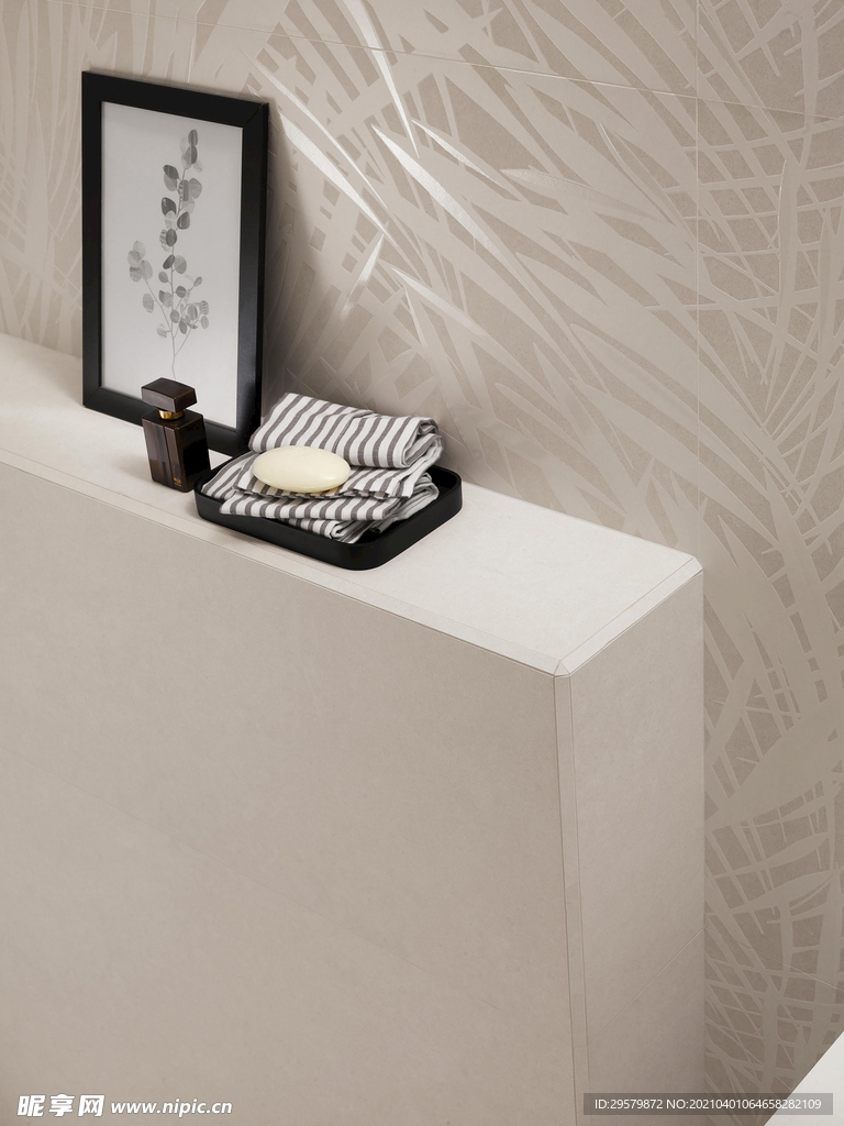 现代意式 瓷砖岩板效果图