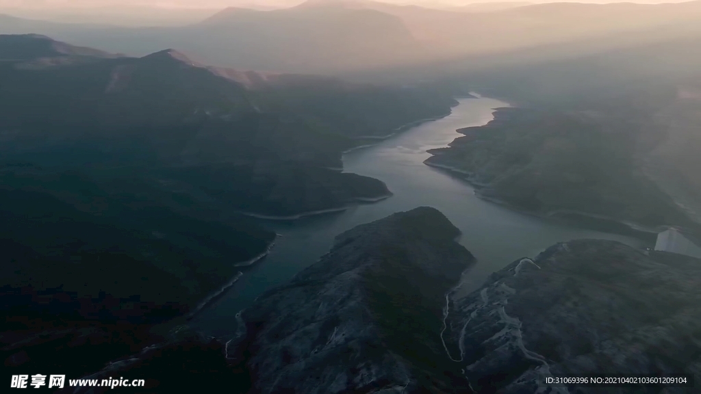 企业宣传Vlog航拍视频素材