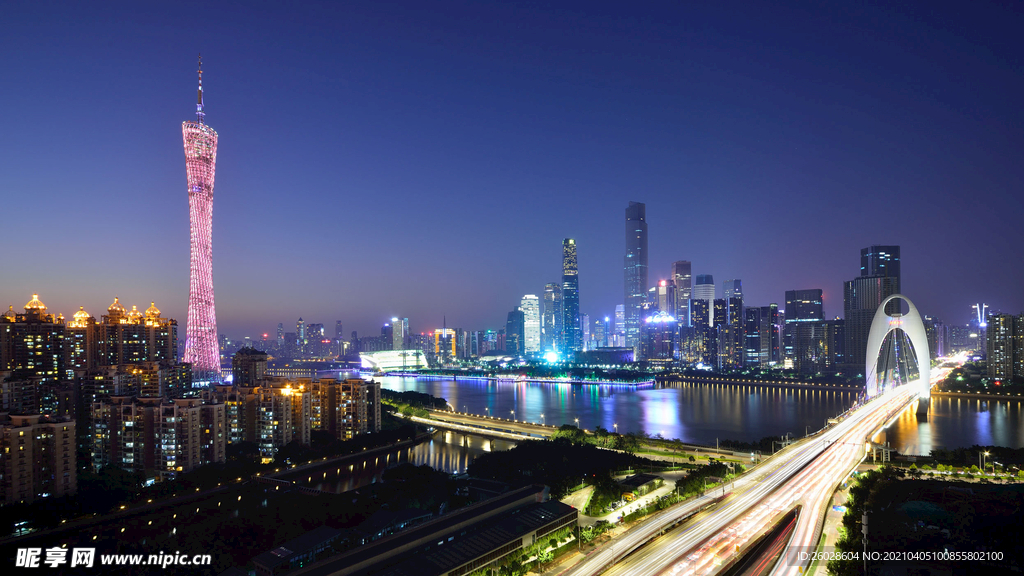 交通  建筑景观 广州塔