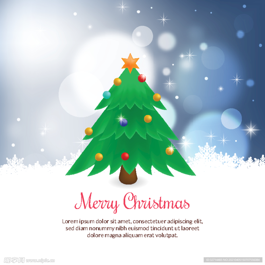 圣诞节贺卡卡片设计