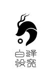 白泽投资公司LOGO标志抽象