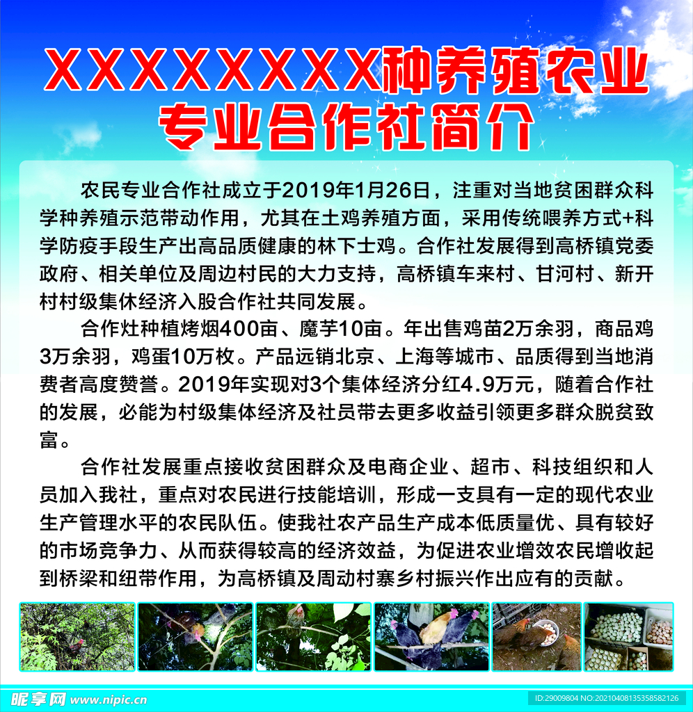 农民专业合作社简介