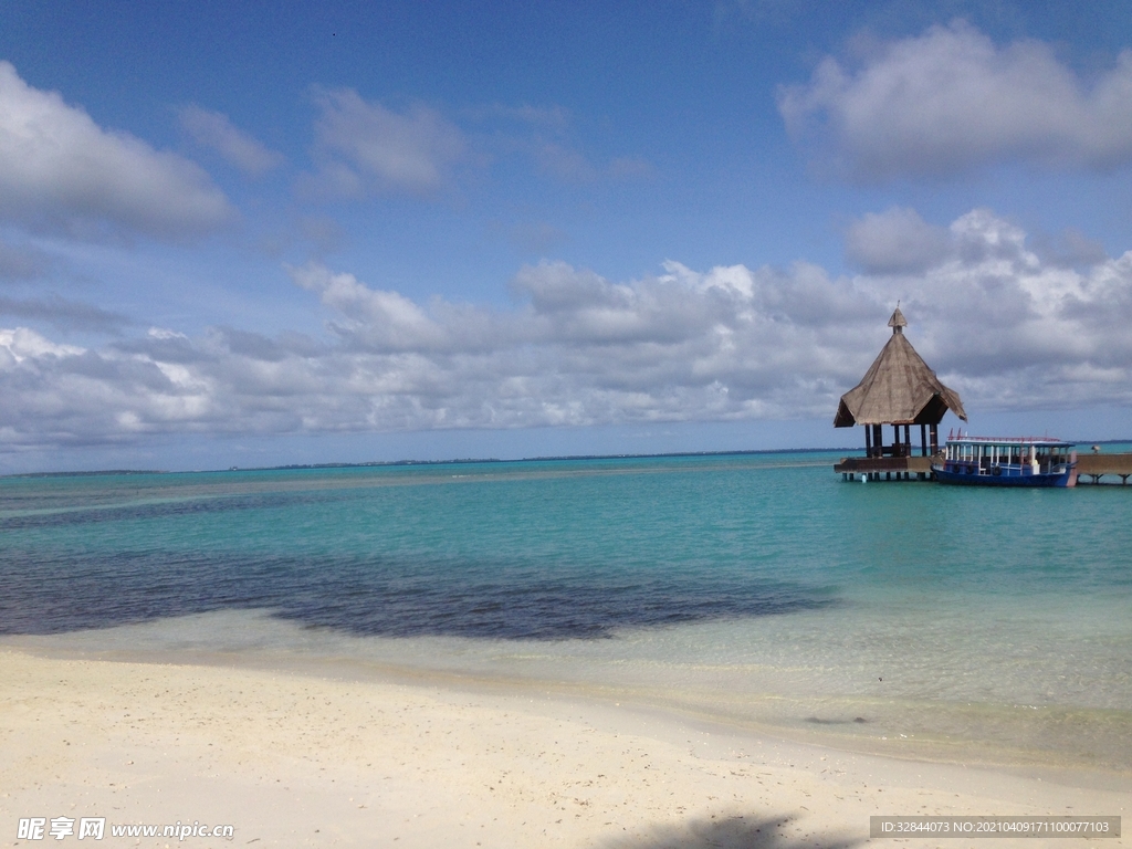 马尔代夫沙滩