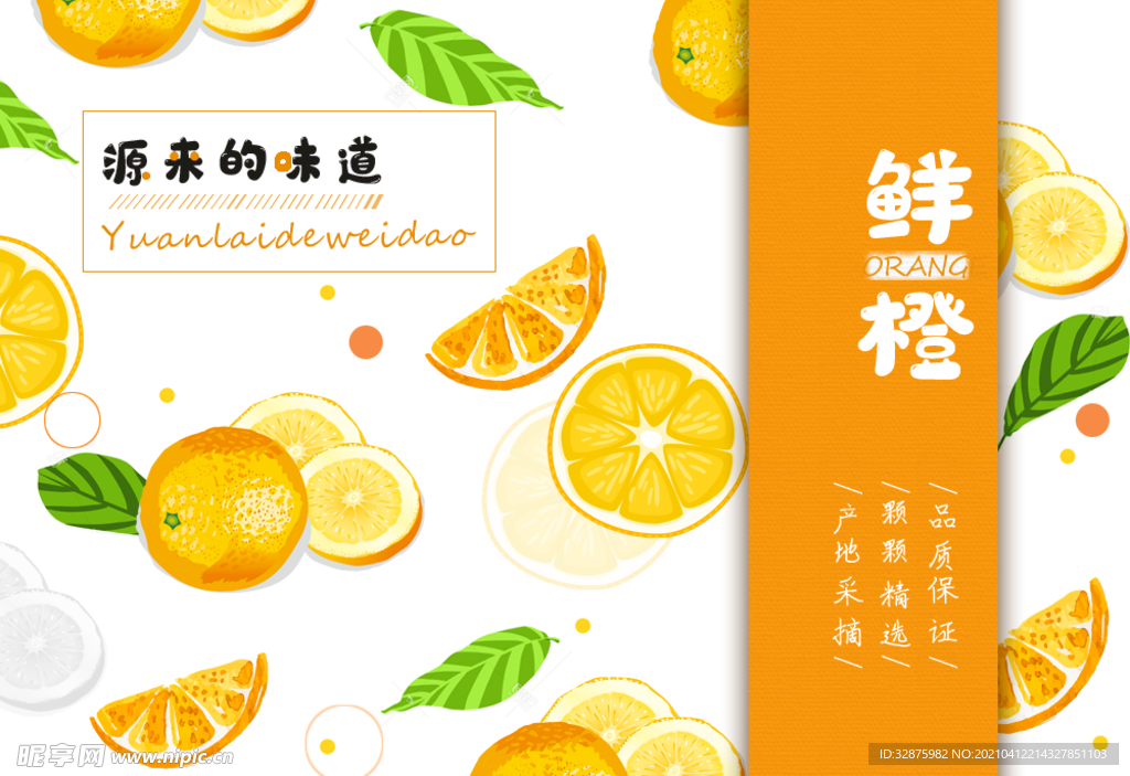 橙子 包装 效果图