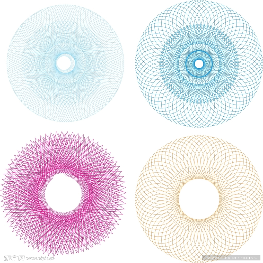 防伪花纹代金券设计图片