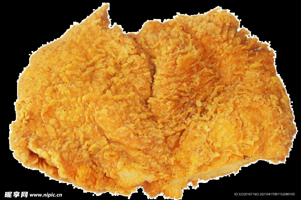 洋快餐油炸大鸡排