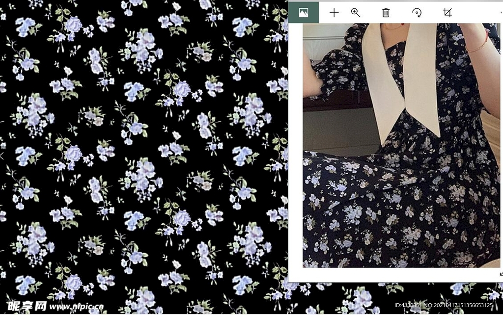 大牌  数码印花 面料设计  