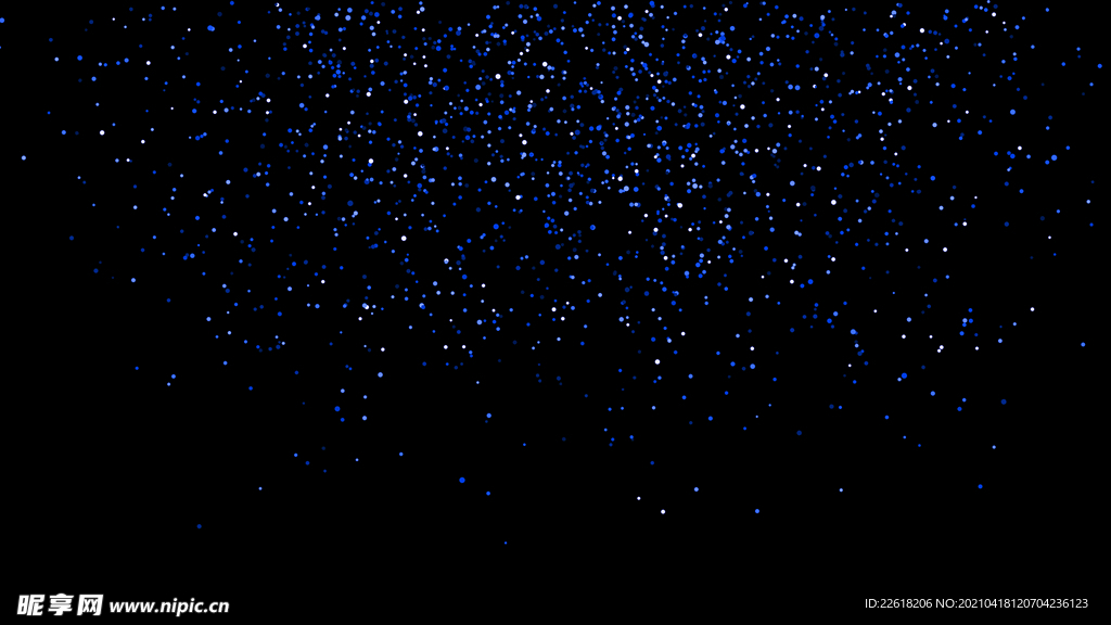 蓝白星光点点背景