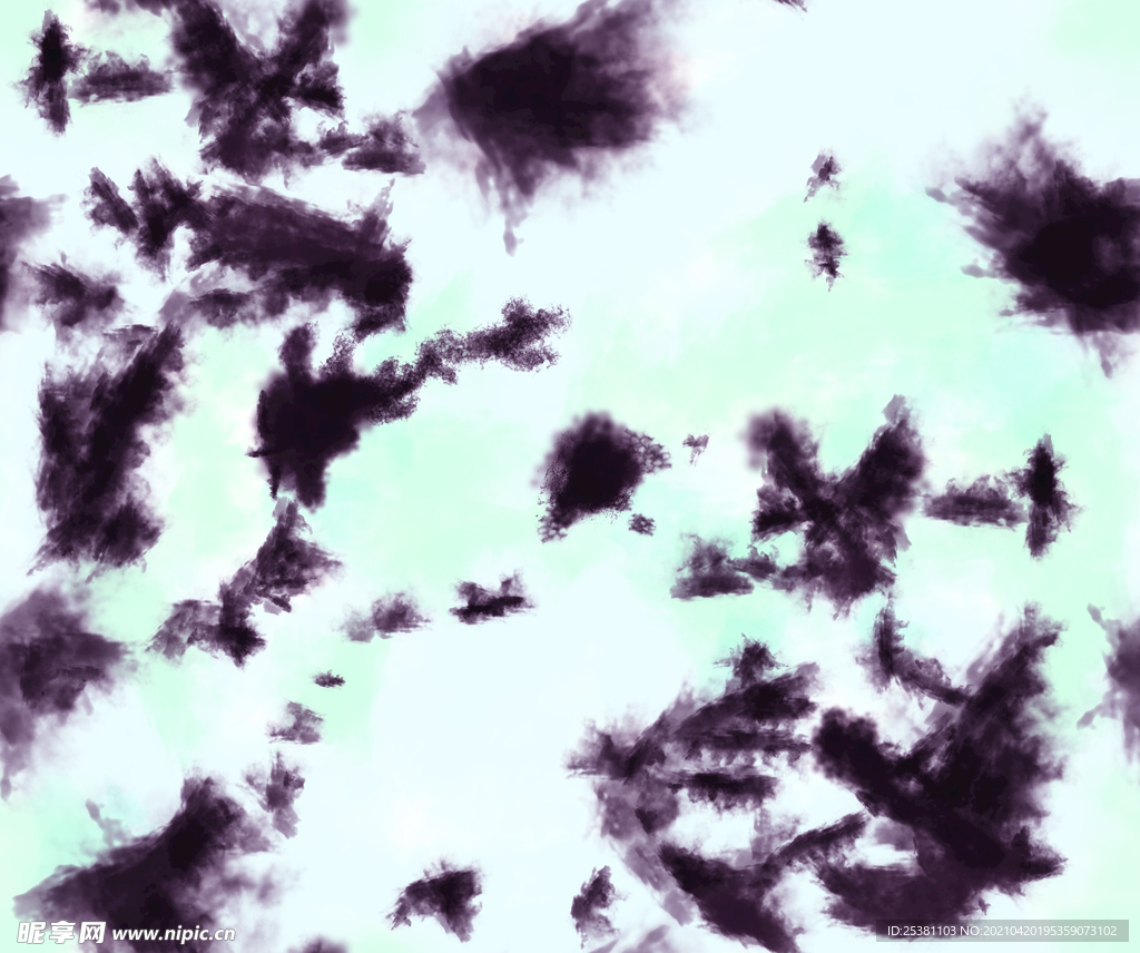 扎染 大牌 数码印花 涂鸦