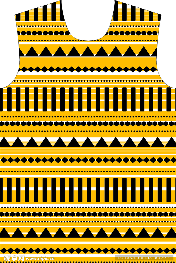 条纹 几何 男装 印花 分层