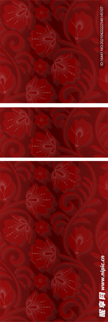 多罗花花纹 冰箱印花